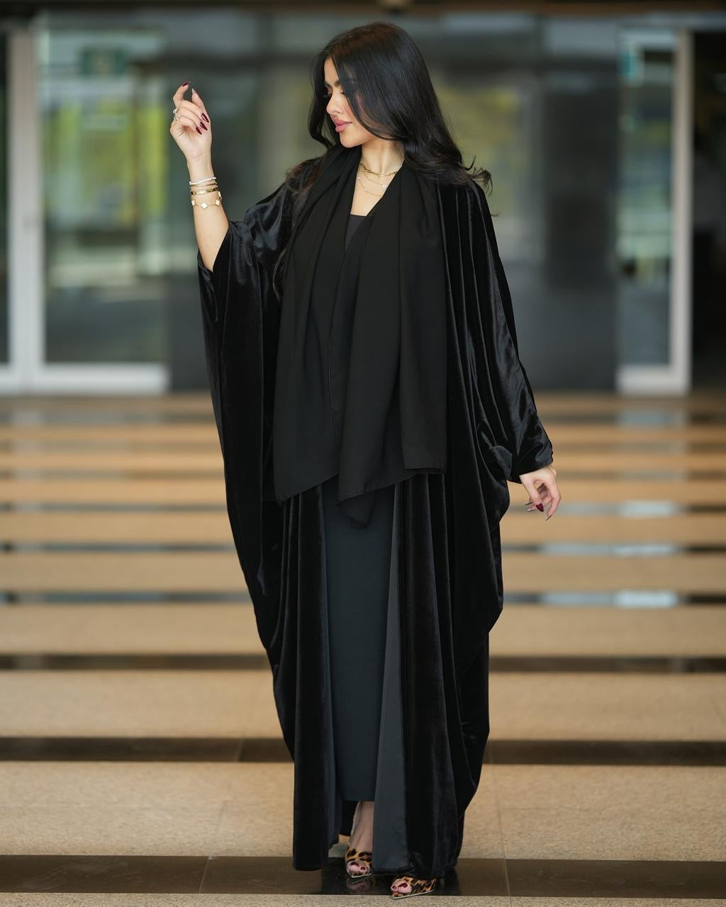 Abaya Ayla en velour
